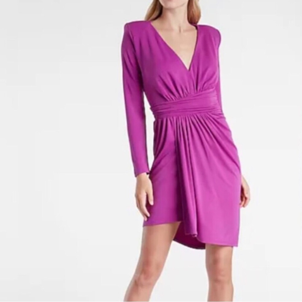 Express V-Neck Dress - Picture 7 of 7